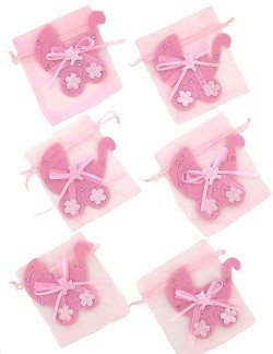 Kantong Kado Lahiran - Baby Pink (12 pcs)