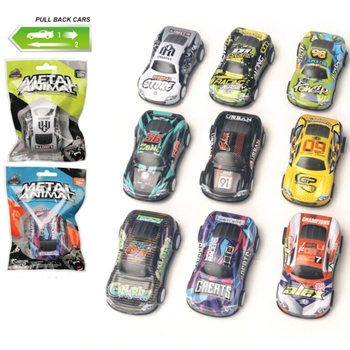 Mobil Balap Logam Pull Back dalam Kantong Kado (24 pcs)