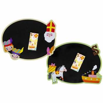 Papan Tulis Kapur Sinterklaas dengan Kapur (24 pcs)