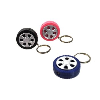 GANTUNGAN KUNCI BAN MOBIL DENGAN LAMPU (24 pcs)