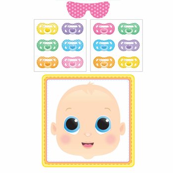 PERMAINAN BABY SHOWER - STICK THE DUMMY (12 pcs)