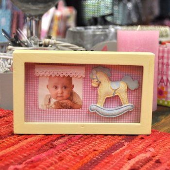 BINGKAI FOTO 3D KAYU KAMAR ANAK - MODEL 4 (6 pcs)