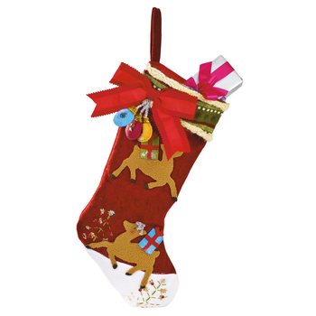 KAUS KAKI NATAL DEKORASI MEWAH (4 pcs)