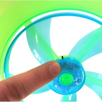 Frisbee Lampu LED Menyala (10 pcs)
