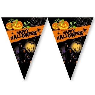 Bendera Happy Halloween - 2.3 Meter (6 pcs)