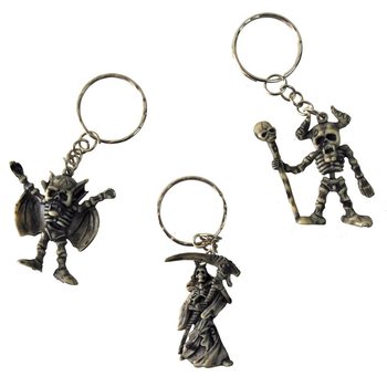 Gantungan Kunci Tengkorak (12 pcs)