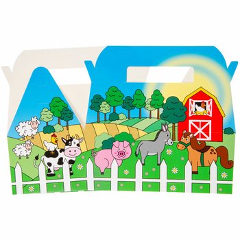 KOTAK MENU PETERNAKAN - 22.5 x 12 x 9.5 Cm. (24 pcs)