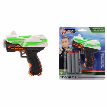 Pistol Mainan Tack Pro Swift I dengan 6 Soft Dart - 11 cm