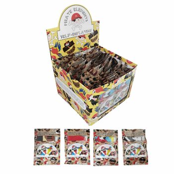 Balon Tangan Bajak Laut Tiup Sendiri (48 pcs)