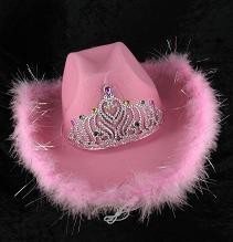 TOPI COWBOY - PINK (6 pcs)