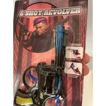 PISTOL CAP 8 TEMBAKAN DENGAN KARTU (24 pcs)
