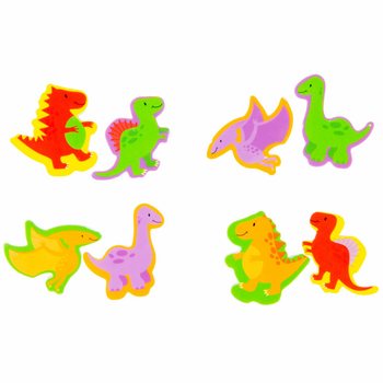 Set 2 Pcs Penghapus DINO dalam Display (36 set)