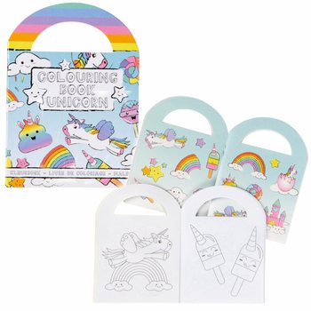 Buku Mewarnai Unicorn Kecil dengan Stiker (48 pcs)
