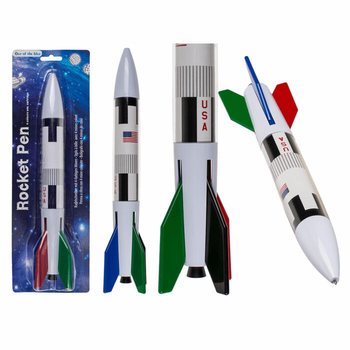 HARGA GROSIR | Pulpen Roket Raksasa XL 4 Warna (12 pcs)