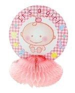 Dekorasi Meja Kelahiran Bayi - Baby Pink (12 pcs)