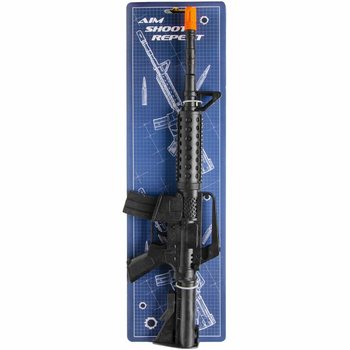 Senapan Mainan M16 Ratchet pada Kartu (6 buah)
