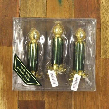 3 Lilin Dekorasi Pohon Natal dengan Klip (Isi 6 Box)