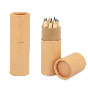 12x Pensil Warna dalam Tabung: Model: Eco Friendly - Dalam Display (20 pcs.)