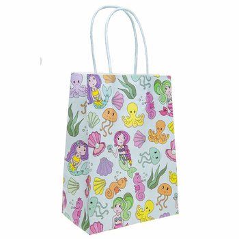Tas Hadiah Kertas Mermaid - 12 Pcs