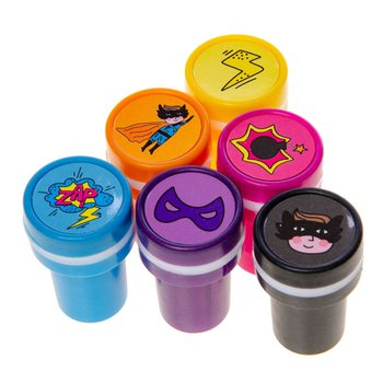STEMPEL SUPERHERO DALAM DISPLAY (60 pcs)