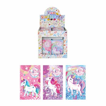 Buku Catatan Mini Unicorn dalam Display (168 pcs)