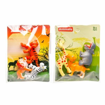 Mainan 3 Binatang Liar dalam Kantong (60 Pcs)