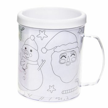 NATAL - MEWARNAI GELAS SENDIRI (2 pcs)
