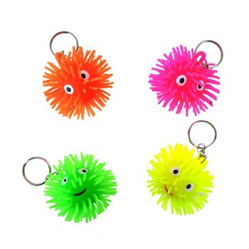 Gantungan Kunci Bola Puffer Menyala (29 pcs)
