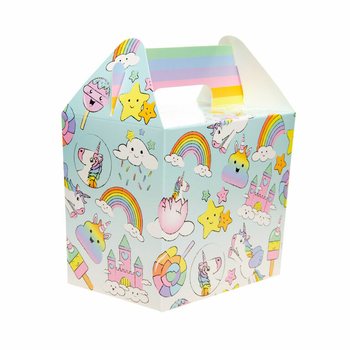 Kotak Menu Anak / Kotak Hadiah Unicorn 14x10x17 cm (12 pcs)