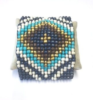 Gelang Aztek Biru (1 pcs)