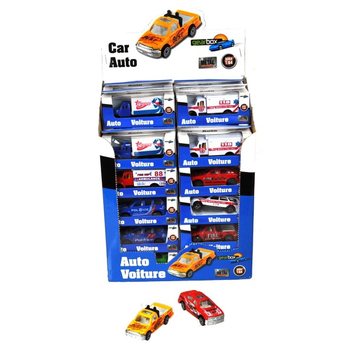 Mobil Mainan Die-Cast Metal dalam Display (36 pcs)
