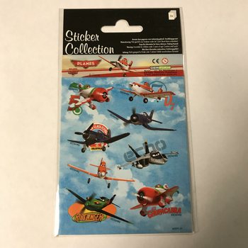 Lembaran Stiker Disney Planes 16 x 9 cm (10 pcs.)
