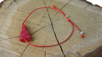 Gelang Buddha Merah (1 pc)