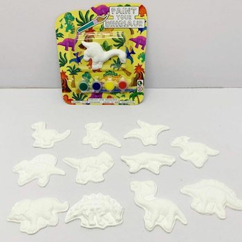 Set Kartu Lukis Dinosaurus Sendiri (12 buah)