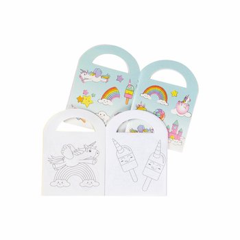 Buku Mewarnai Unicorn Kecil dengan Stiker (48 pcs)
