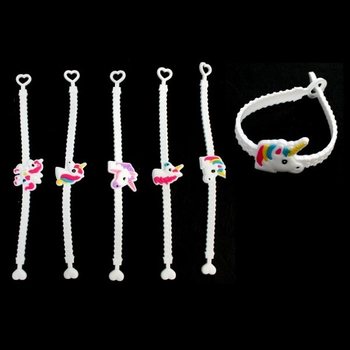 GELANG SILIKON UNICORN ANAK (12 pcs)