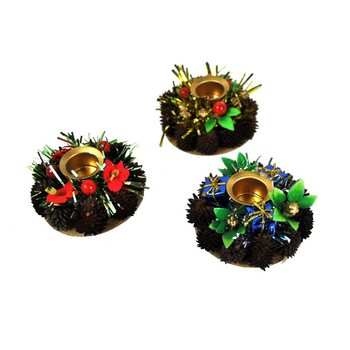 Wadah Lilin Natal (9 pcs)