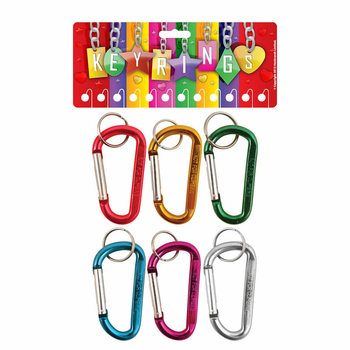 Gantungan Kunci dengan Karabiner (12 pcs)