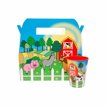 KOTAK MENU PETERNAKAN - 22.5 x 12 x 9.5 Cm. (24 pcs)