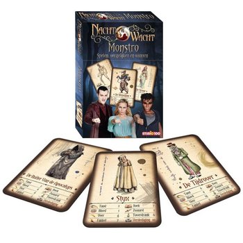 STUDIO 100 - Permainan Kartu Nachtwacht Monstro (8 pcs)