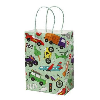 KANTONG HADIAH KERTAS - KENDARAAN - Ukuran 16x9x22 CM (12 pcs)