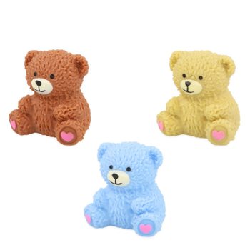 SQUISHY BERUANG SQUEEZY - WARNA CAMPUR - DALAM DISPLAY (12 pcs)