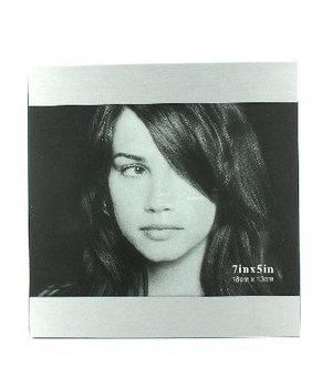 BINGKAI FOTO BIRU 18x13 Cm - TAMPILAN ALUMINIUM