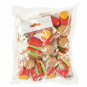 Set 4 Penghapus Fast Food (Kotak Display 12x)