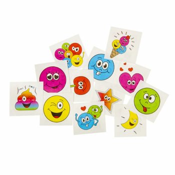 Tato Temporer Smiley - Display 48 Pak