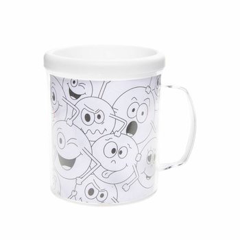 SMILEY - GELAS MINUM MEWARNAI DIY (2 pcs)