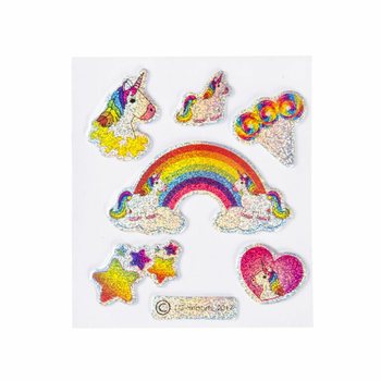 STIKER GLITTER - UNICORN (100 buah)