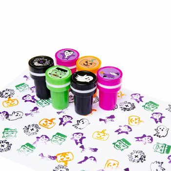 Stempel Halloween dalam Display (60 pcs)