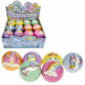 Bola Anti-Stres Unicorn / Eenhoorn (24 Pcs)