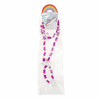 Set Kalung dan Gelang Kayu Unicorn Anak (48 pcs)